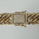 【要お問い合わせ】喜平 ネックレス K18 トリプル 12面 277g 55cm (出来上がり重量約258g前後) 造幣局検定マーク(ホールマーク)刻印入りベース アフターダイヤ留め加工(1コマ10pc留め) 喜平金具アフターダイヤ留め加工