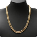 【要お問い合わせ】喜平 ネックレス K18 トリプル 12面 128g 55cm (出来上がり重量約121g前後) 造幣局検定マーク(ホールマーク)刻印入りベース アフターダイヤ留め加工(1コマ6pc留め) 喜平金具アフターダイヤ留め加工