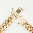 【要お問い合わせ】喜平 ネックレス K18 トリプル 12面 200g 52cm (出来上がり重量約190g前後) 造幣局検定マーク(ホールマーク)刻印入りベース アフターダイヤ留め加工(1コマ6pc留め) 喜平金具アフターダイヤ留め加工