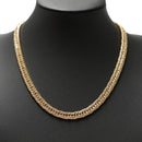 【要お問い合わせ】喜平 ネックレス K18 トリプル 12面 83g 50cm (出来上がり重量約79g前後) 造幣局検定マーク(ホールマーク)刻印入りベース アフターダイヤ留め加工(1コマ6pc留め) 喜平金具アフターダイヤ留め加工