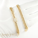 【要お問い合わせ】喜平 ネックレス K18 トリプル 12面 83g 50cm (出来上がり重量約79g前後) 造幣局検定マーク(ホールマーク)刻印入りベース アフターダイヤ留め加工(1コマ6pc留め) 喜平金具アフターダイヤ留め加工