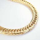 【要お問い合わせ】喜平 ネックレス K18 トリプル 8面 300g 60cm (出来上がり重量約290g前後) 造幣局検定マーク(ホールマーク)刻印入り アフターダイヤ留め加工(1コマ 6pc留め)