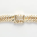 【要お問い合わせ】喜平 ブレスレット K18 トリプル 8面 30g 20cm (出来上がり重量約29g前後) 造幣局検定マーク(ホールマーク)刻印入りベース アフターダイヤ留め加工(1コマ6pc留め) 喜平金具アフターダイヤ留め加工