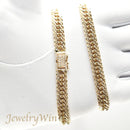 【要お問い合わせ】喜平 ネックレス K18 トリプル 8面 83g 50cm (出来上がり重量約79g前後) 造幣局検定マーク(ホールマーク)刻印入りベース アフターダイヤ留め加工(1コマ6pc留め) 喜平金具アフターダイヤ留め加工