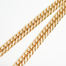 【要お問い合わせ】喜平 ネックレス K18 ダブル 6面 250g 50cm (出来上がり重量約241g前後) 造幣局検定マーク(ホールマーク)刻印入りベース アフターダイヤ留め加工(1コマ8pc留め) 喜平金具アフターダイヤ留め加工