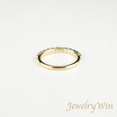 リング K18 ダイヤ付 0.5ct (Type-HE)