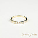 リング K18 ダイヤ付 0.5ct (Type-HE)