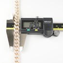 ダイヤモンド付ブレスレット K18枠 幅約10.9mm 20cm トータル10.00ct (Type-M)