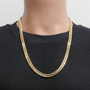 喜平 ネックレス K18 トリプル 12面 100g 60cm 造幣局検定マーク(ホールマーク)刻印入り