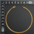 喜平 アンクレット K18 トリプル 12面 10.5g 25cm 造幣局検定マーク(ホールマーク)刻印入り