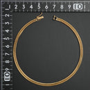 喜平 アンクレット K18 トリプル 12面 10.5g 26cm 造幣局検定マーク(ホールマーク)刻印入り