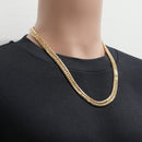 喜平 ネックレス K18 トリプル 12面 110g 55cm 造幣局検定マーク(ホールマーク)刻印入り