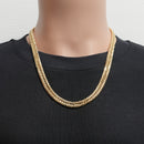 喜平 ネックレス K18 トリプル 12面 110g 55cm 造幣局検定マーク(ホールマーク)刻印入り