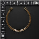 喜平 ブレスレット K18 トリプル 12面 11g 17cm 造幣局検定マーク(ホールマーク)刻印入り