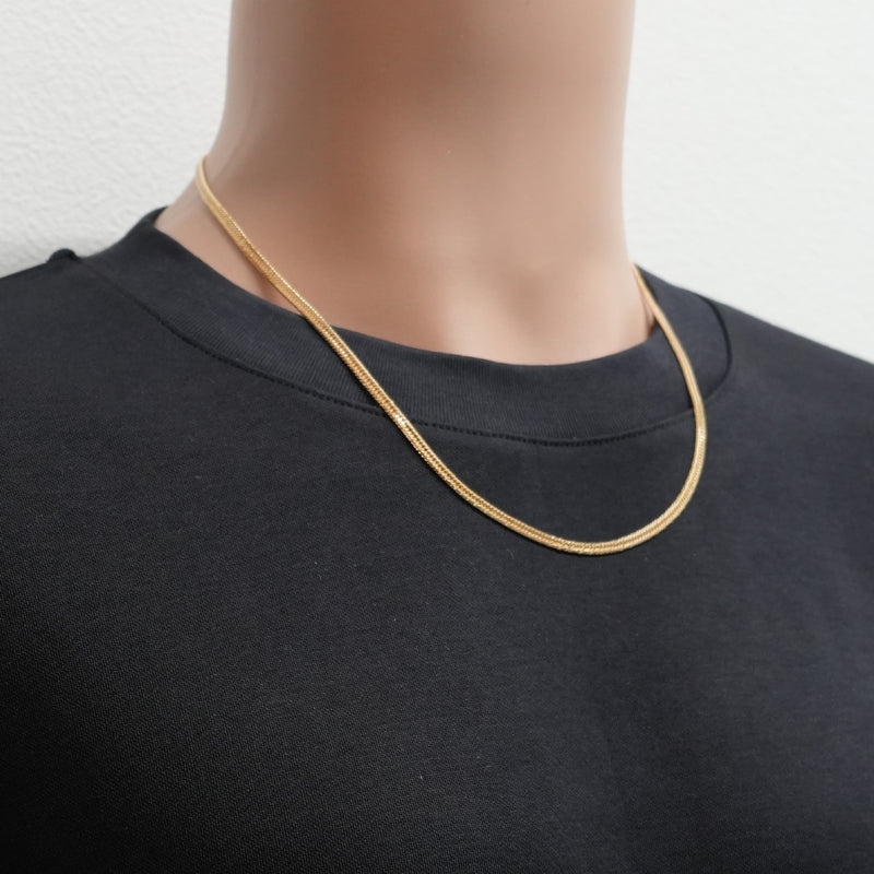 喜平 ネックレス K18 トリプル 12面 12.5g 50cm 造幣局検定マーク(ホールマーク)刻印入り