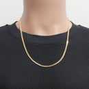 喜平 ネックレス K18 トリプル 12面 13.5g 55cm 造幣局検定マーク(ホールマーク)刻印入り