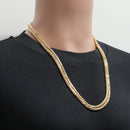 喜平 ネックレス K18 トリプル 12面 140g 60cm 造幣局検定マーク(ホールマーク)刻印入り