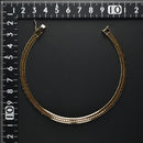 喜平 アンクレット K18 トリプル 12面 14g 22cm 造幣局検定マーク(ホールマーク)刻印入り