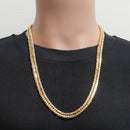 喜平 ネックレス K18 トリプル 12面 150g 63cm 造幣局検定マーク(ホールマーク)刻印入り