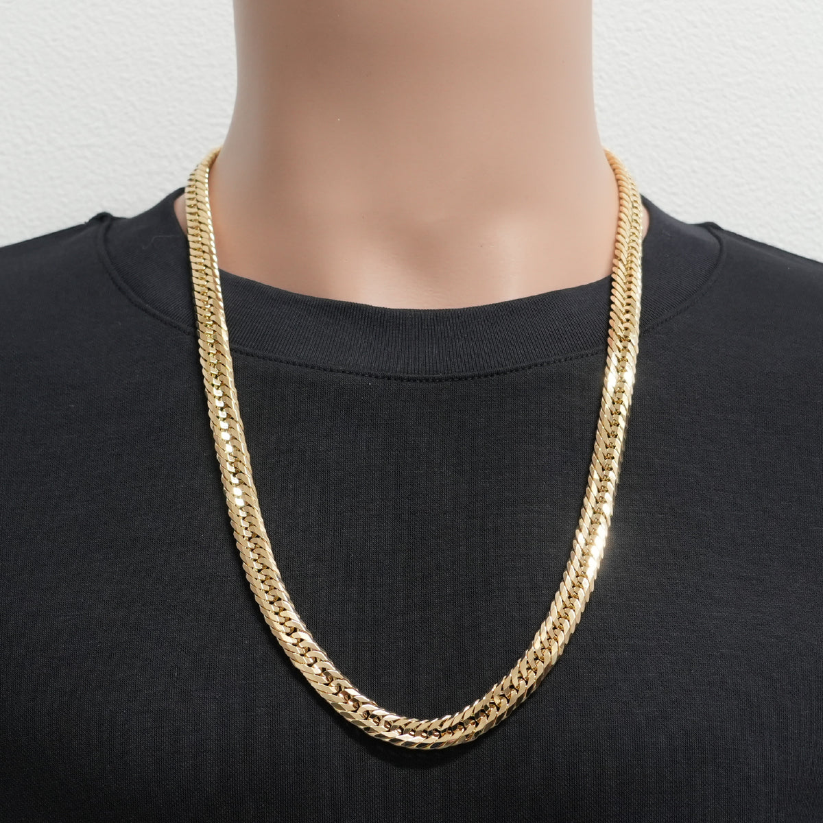 喜平 ネックレス K18 トリプル 12面 150g 65cm 造幣局検定マーク