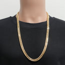 喜平 ネックレス K18 トリプル 12面 166g 70cm 造幣局検定マーク(ホールマーク)刻印入り