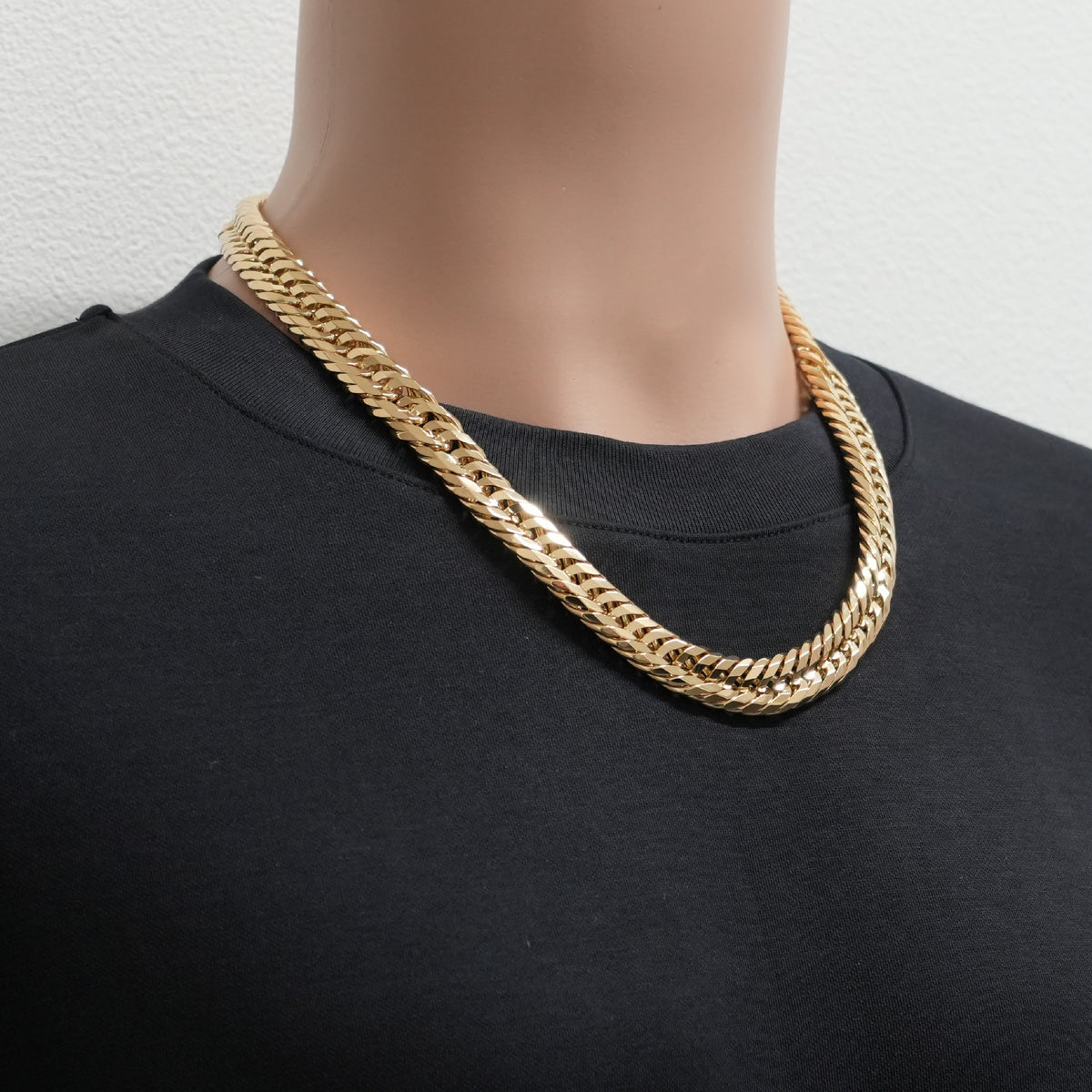 喜平 ネックレス K18 トリプル 12面 200g 52cm 造幣局検定マーク