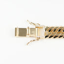 【要お問い合わせ】喜平 ネックレス K18 トリプル 12面 200g 52cm 造幣局検定マーク(ホールマーク)刻印入り 喜平金具アフターダイヤ留め加工