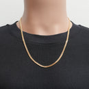 喜平 ネックレス K18 トリプル 12面 22g 55cm 造幣局検定マーク(ホールマーク)刻印入り