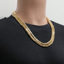 喜平 ネックレス K18 トリプル 12面 270g 55cm 造幣局検定マーク(ホールマーク)刻印入り