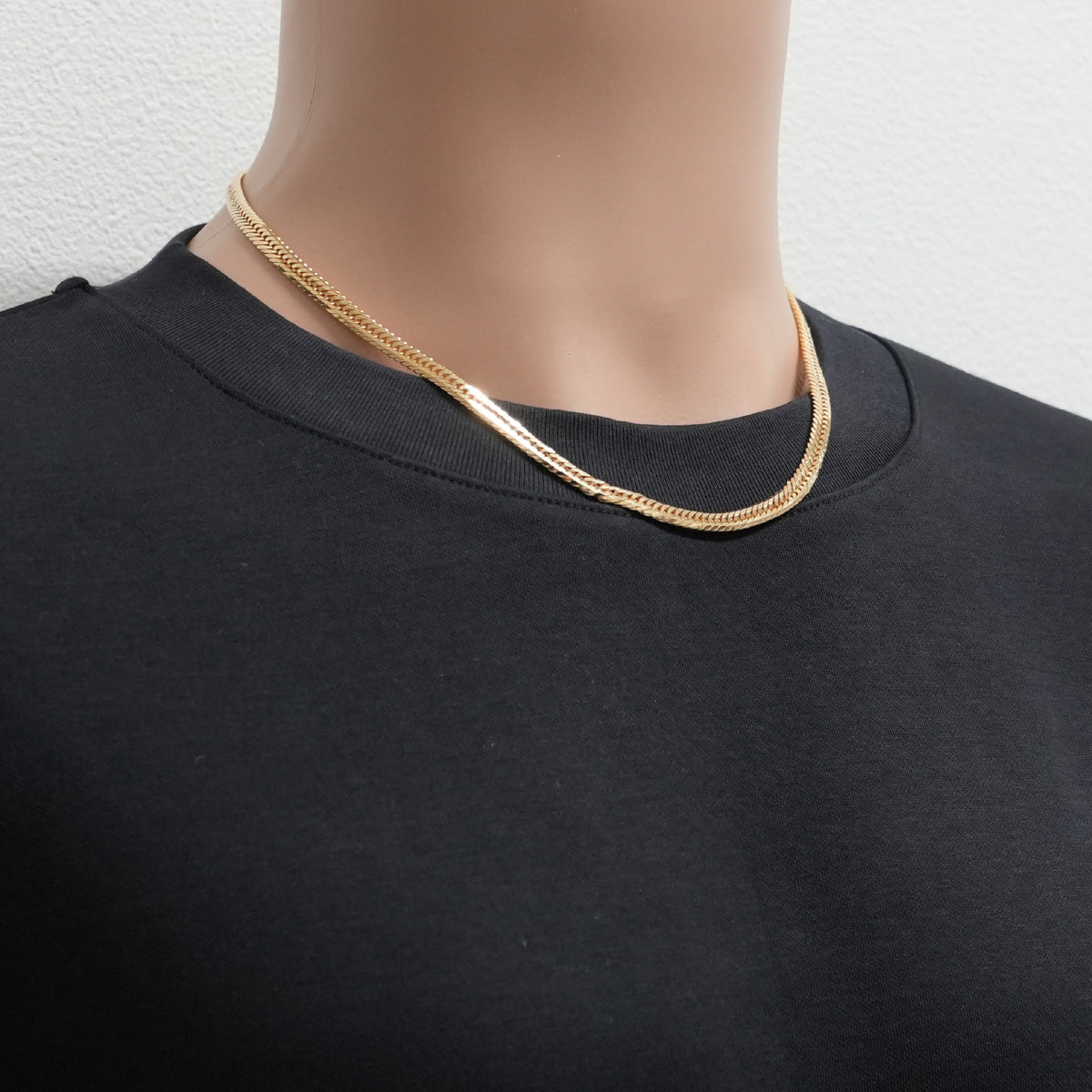 喜平 ネックレス K18 トリプル 12面 27g 45cm 造幣局検定マーク