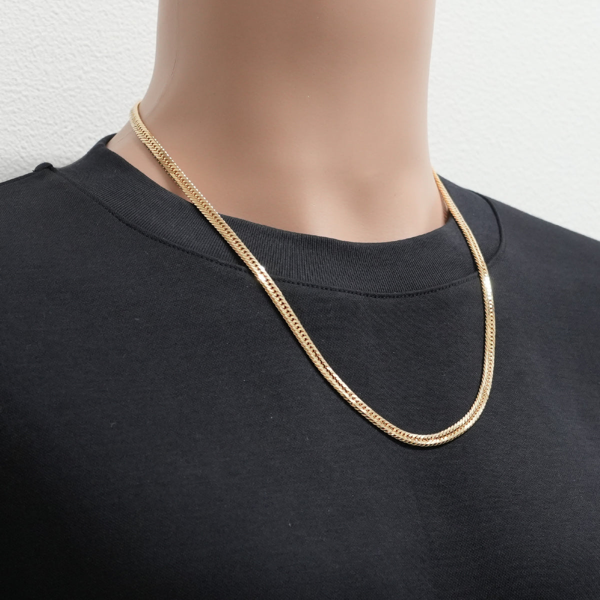 【本物鑑定済】18k 喜平 ネックレス 10g 造幣局刻印あり k18 喜平 ネックレス K18 トリプル 12面 10g 40cm 造幣局検定マーク