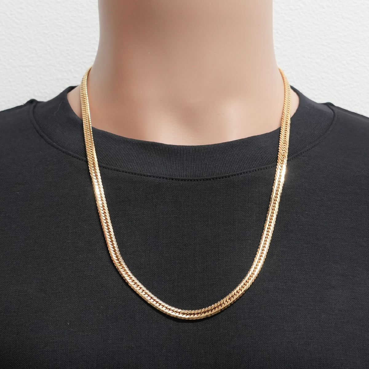 喜平 ネックレス K18 トリプル 12面 50g 60cm 造幣局検定マーク(ホール