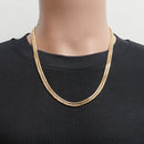 喜平 ネックレス K18 トリプル 12面 55g 55cm 造幣局検定マーク(ホールマーク)刻印入り