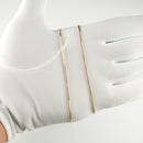 ベネチアンチェーンネックレス K18 幅1.0mm 50cm(スライドアジャスター付) (1.0)