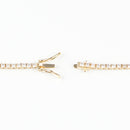 ダイヤモンドテニスネックレス ストレート K18枠 幅1.9mm 50.5cm トータル5.01ct カラー:G〜H クラリティ:VS-1〜SI-2 カット:EX〜VG ※ダイヤモンドのグレードは目安となります※