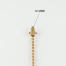 ダイヤモンドテニス ネックレス ストレート K18枠 幅約2.4mm 50cm トータル5.02ct カラー:G〜H クラリティ:VS-2〜SI-1 カット:VG〜G ※ダイヤモンドのグレードは目安となります※