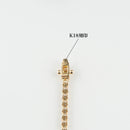 ダイヤモンドテニス ブレスレット ストレート K18枠 幅約2.7mm 18cm トータル3.00ct カラー:G〜H クラリティ:VS-2〜SI-2 カット:VG ※ダイヤモンドのグレードは目安となります※