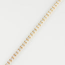 ダイヤモンドテニス ブレスレット ストレート K18枠 幅約2.7mm 20cm トータル3.00ct カラー:G〜H クラリティ:VS-2〜SI-1 カット:VG ※ダイヤモンドのグレードは目安となります※