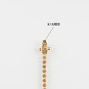 ダイヤモンドテニス ブレスレット ストレート K18枠 幅約2.7mm 20cm トータル3.07ct カラー:G〜H クラリティ:VS-2〜SI-1 カット:VG ※ダイヤモンドのグレードは目安となります※