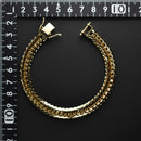 喜平 ブレスレット K18 トリプル 20面 40g 20cm 造幣局検定マーク(ホールマーク)刻印入り