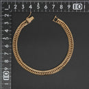 喜平 ブレスレット K18 トリプル 20面JWカット 19.5g 20cm 造幣局検定マーク(ホールマーク)刻印入り
