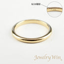 リング 甲丸リング K18 幅2.2mm
