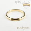 リング 甲丸リング K18 幅2.2mm