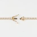 ダイヤモンドテニス ネックレス ストレート K18枠 幅約2.3mm 45cm トータル5.00ct カラー:G〜H クラリティ:VS-2〜SI-1 カット:VG ※ダイヤモンドのグレードは目安となります※