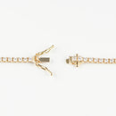 ダイヤモンドテニスネックレス ストレート K18枠 幅2.3mm 45cm トータル5.05ct カラー:G〜H クラリティ:VS-1〜SI-1 カット:EX〜VG ※ダイヤモンドのグレードは目安となります※