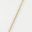 ダイヤモンドテニス ブレスレット ストレート K18枠 幅約2.6mm 20cm トータル3.17ct カラー:G〜H クラリティ:VS-2〜SI-1 カット:VG ※ダイヤモンドのグレードは目安となります※