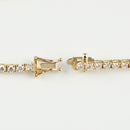 ダイヤモンドテニス ブレスレット ストレート K18枠 幅約2.6mm 20cm トータル3.17ct カラー:G〜H クラリティ:VS-2〜SI-1 カット:VG ※ダイヤモンドのグレードは目安となります※