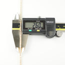 ダイヤモンドテニス ブレスレット ストレート K18枠 幅約2.6mm 20cm トータル3.17ct カラー:G〜H クラリティ:VS-2〜SI-1 カット:VG ※ダイヤモンドのグレードは目安となります※