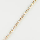 ダイヤモンドテニスブレスレット ストレート K18枠 幅2.7mm 18cm トータル3.08ct カラー:G〜H クラリティ:VS-2〜SI-1 カット:VG ※ダイヤモンドのグレードは目安となります※