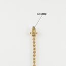 ダイヤモンドテニスブレスレット ストレート K18枠 幅2.7mm 18cm トータル3.08ct カラー:G〜H クラリティ:VS-2〜SI-1 カット:VG ※ダイヤモンドのグレードは目安となります※